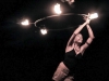 Fire Hula hooping