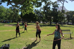 Hula hoop classes in Cape Town