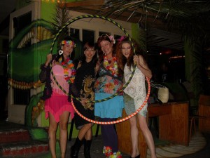 Hula hoop party in Cape Town