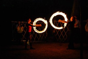 Corporate fire dancers in Cape Town