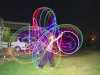 LED hula hooping